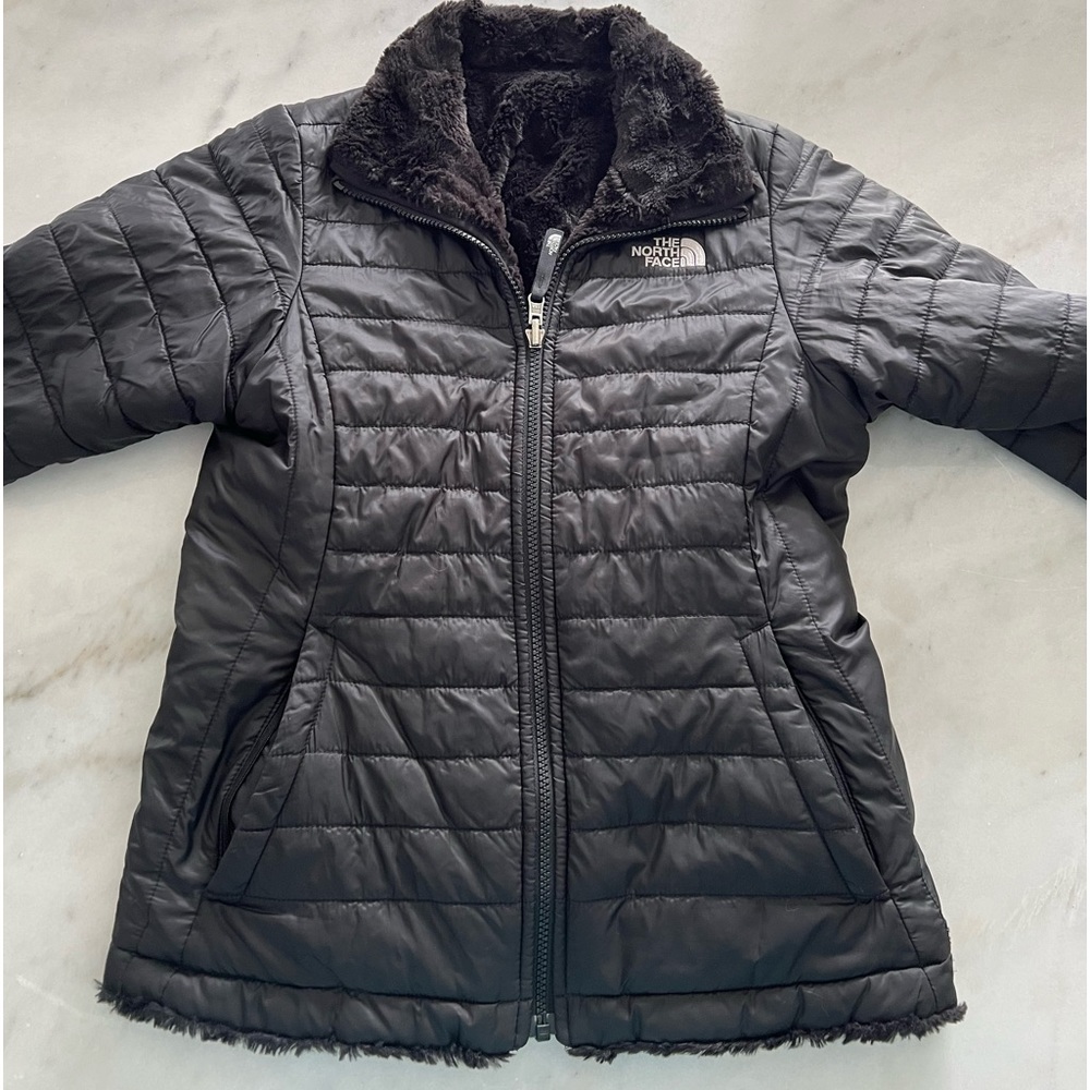 The North Face reversible jacket.